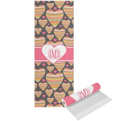 Hearts Yoga Mat - Printed Front (Personalized)