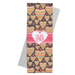 Hearts Yoga Mat Towel (Personalized)