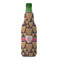 Hearts Zipper Bottle Cooler - FRONT (bottle)