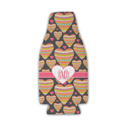 Hearts Zipper Bottle Cooler (Personalized)