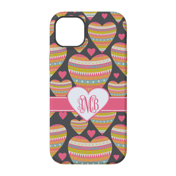Hearts iPhone 14 Tough Case - Back