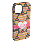 Hearts iPhone Case - Rubber Lined - iPhone 15 Plus (Personalized)