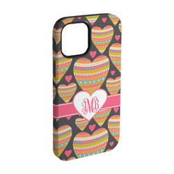 Hearts iPhone Case - Rubber Lined - iPhone 15 Pro (Personalized)