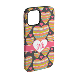 Hearts iPhone Case - Rubber Lined - iPhone 15 (Personalized)
