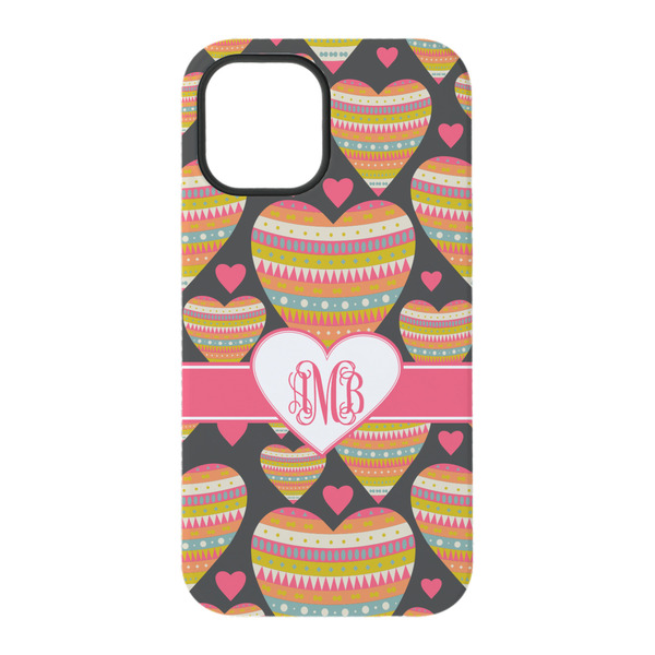Hearts iPhone 15 Tough Case - Back