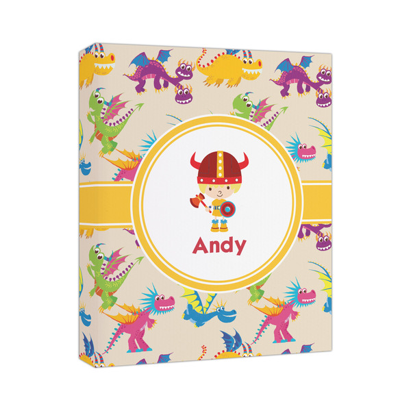Custom Dragons Canvas Print - 11x14 (Personalized)