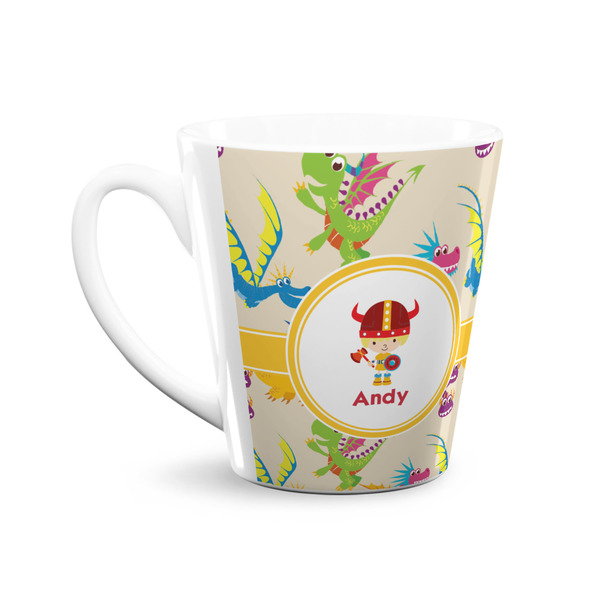 Dragons 12 Oz Latte Mug - Front