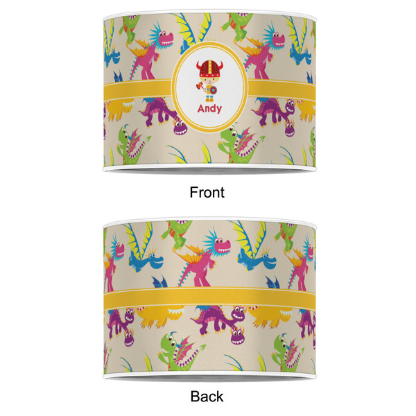 Dragons 16" Drum Lampshade - APPROVAL (Poly Film)