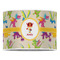 Dragons 16" Drum Lampshade - FRONT (Poly Film)