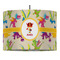 Dragons 16" Drum Pendant Lamp - Fabric (Personalized)