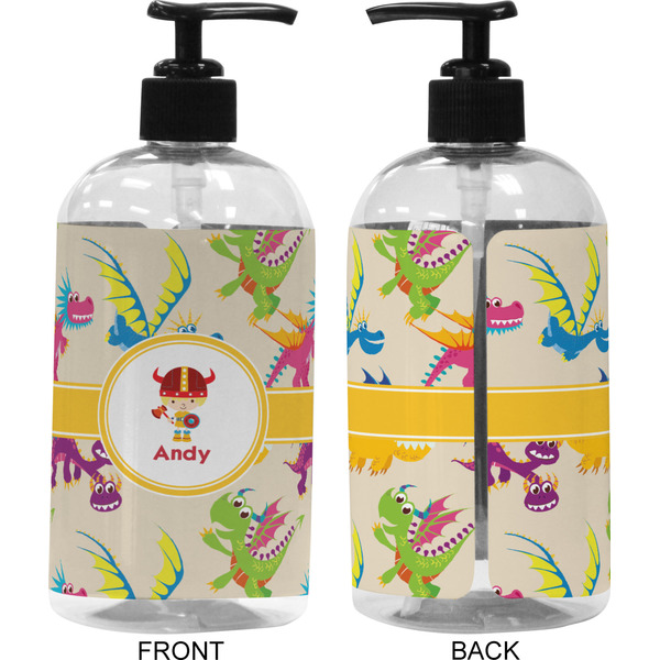 Dragons 16 oz Plastic Liquid Dispenser (Approval)