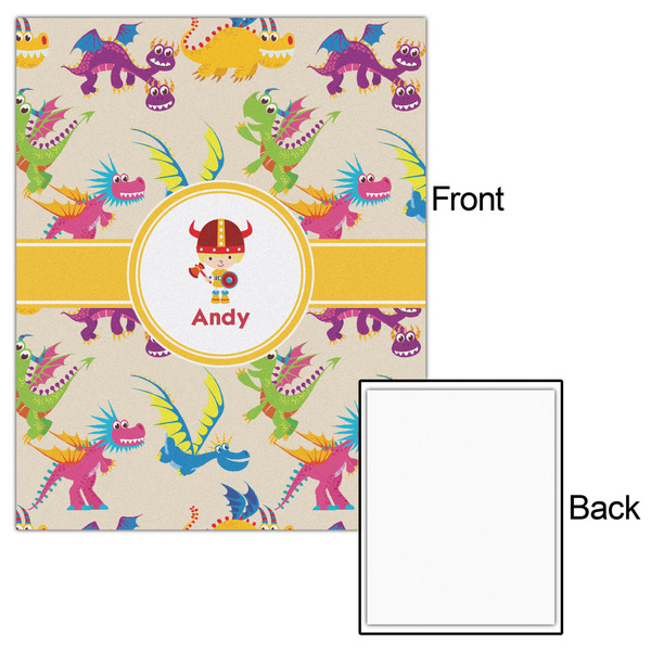 Dragons 16x20 - Matte Poster - Front & Back