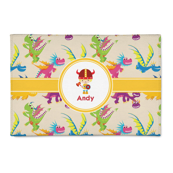 Custom Dragons 2' x 3' Indoor Area Rug (Personalized)