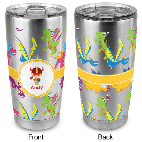 Dragons 20oz SS Tumbler - Full Print - Approval