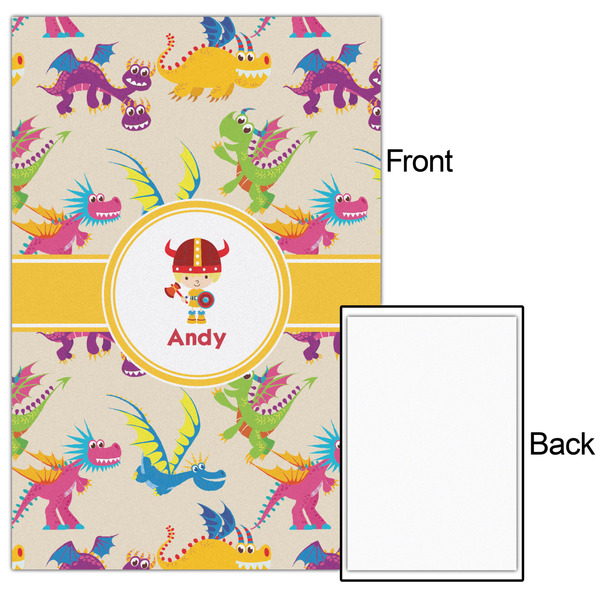 Dragons 20x30 - Matte Poster - Front & Back