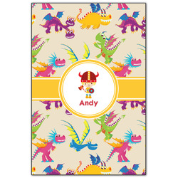 Dragons Wood Print - 20x30 (Personalized)