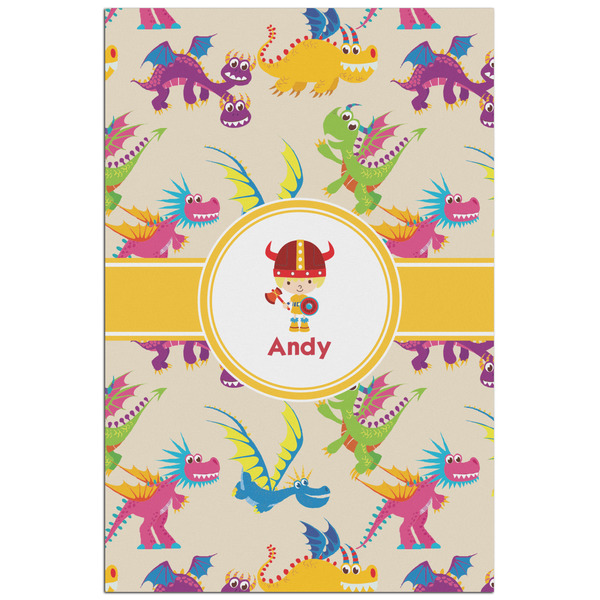 Custom Dragons Poster - Matte - 24x36 (Personalized)