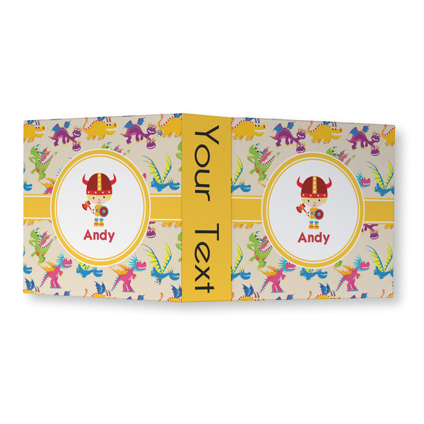 Dragons 3 Ring Binders - Full Wrap - 3" - OPEN OUTSIDE