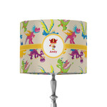 Dragons 8" Drum Lamp Shade - Fabric (Personalized)