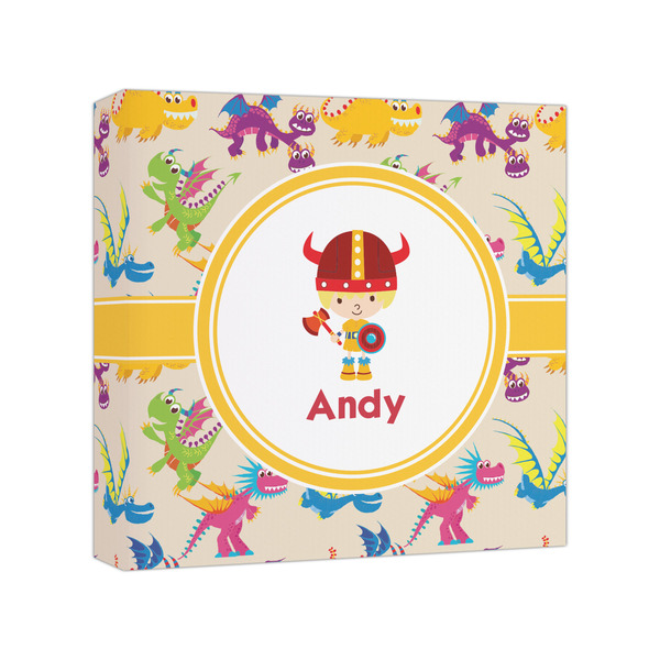 Custom Dragons Canvas Print - 8x8 (Personalized)