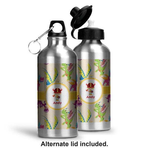 Dragons Aluminum Water Bottle - Alternate lid options