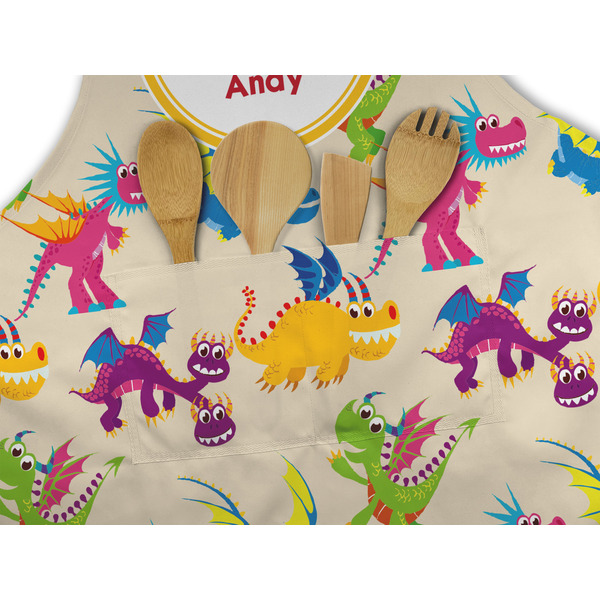 Dragons Apron - Pocket Detail with Props