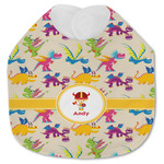 Dragons Jersey Knit Baby Bib w/ Name or Text