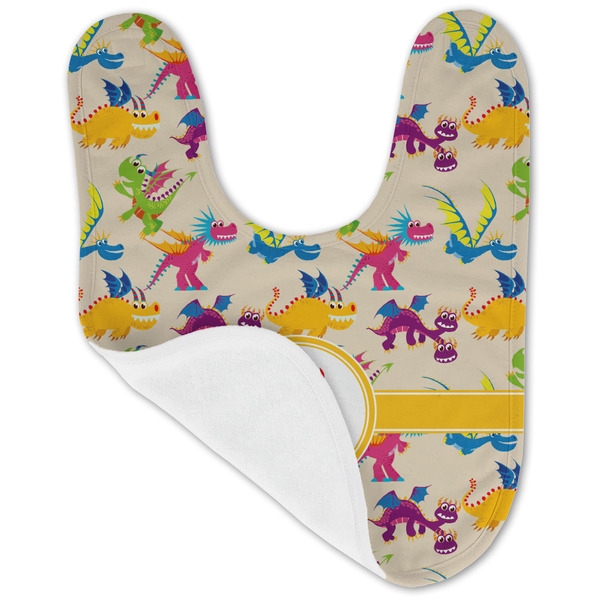 Dragons Baby Bib - AFT folded