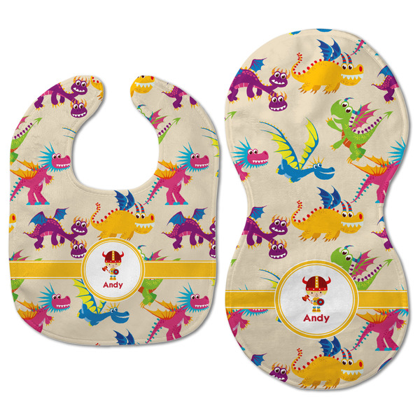 Dragons Baby Bib & Burp Set - Approval (new bib & burp)