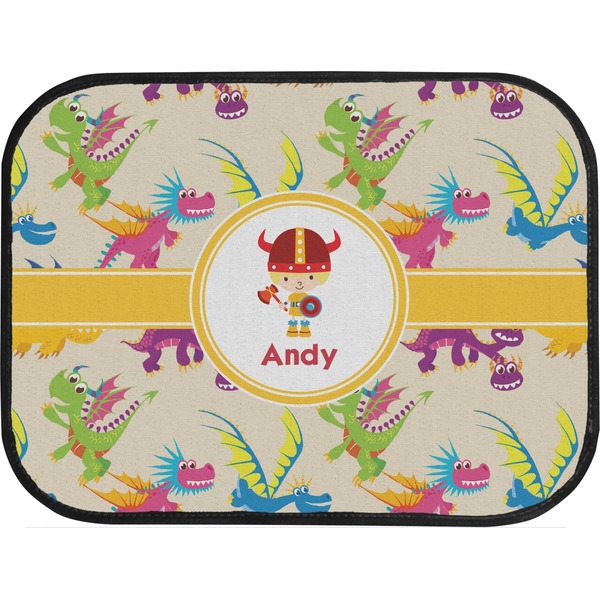 Dragons Custom Car Floor Mats (Back Seat)