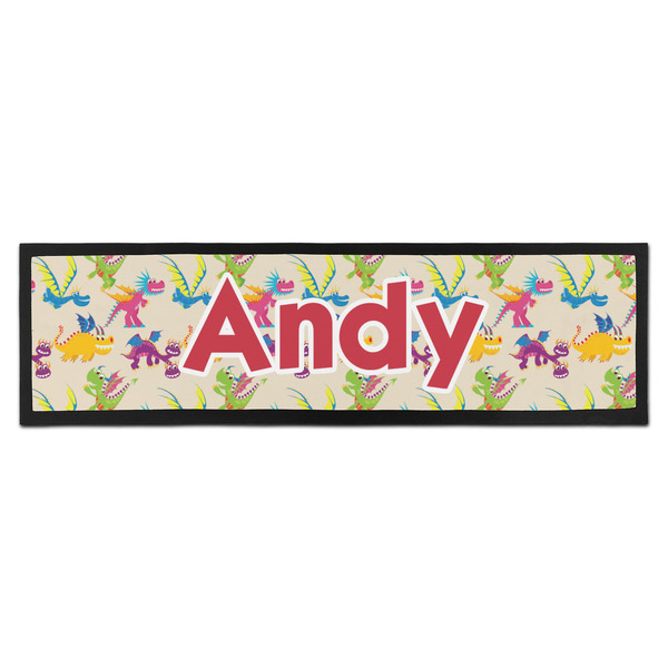 Custom Dragons Bar Mat - Large (Personalized)