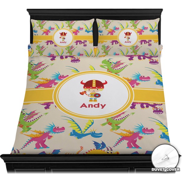 Dragons Bedding Set (Queen) - Duvet
