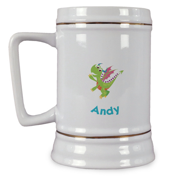 Custom Dragons Beer Stein (Personalized)
