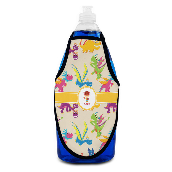 Dragons Bottle Apron - Soap - FRONT