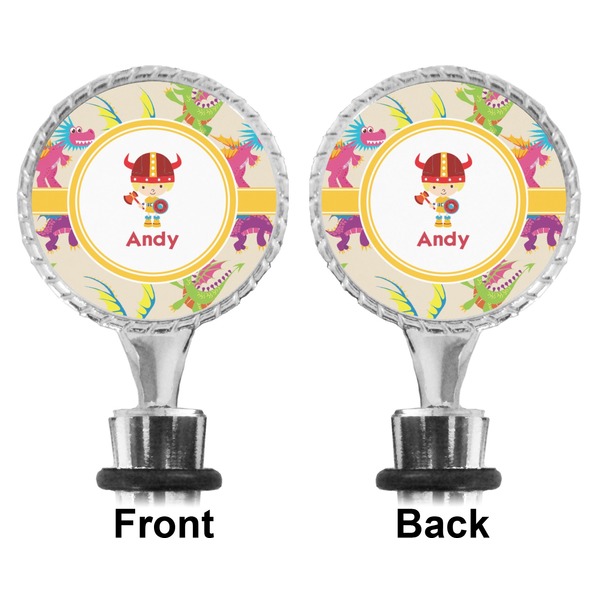 Dragons Bottle Stopper - Front and Back