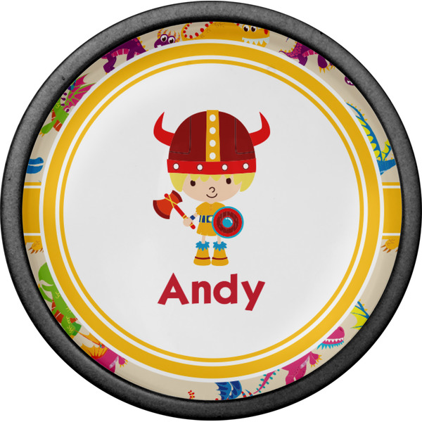 Dragons Cabinet Knob - Black - Front