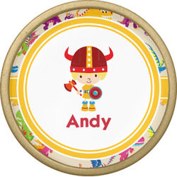 Dragons Cabinet Knob - Gold (Personalized)