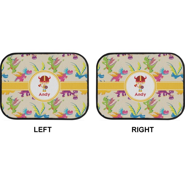 Dragons Car Floor Mats (Back Seat) (Approval)