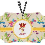 Dragons Rear View Mirror Ornament (Personalized)