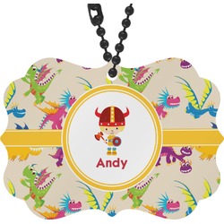Dragons Rear View Mirror Charm (Personalized)