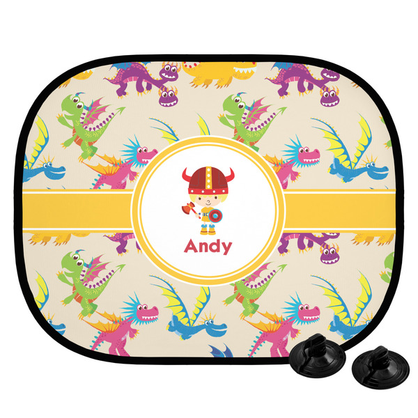 Custom Dragons Car Side Window Sun Shade (Personalized)