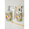 Dragons Ceramic Bathroom Accessories - LIFESTYLE (toothbrush holder & soap dispenser)