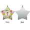 Dragons Ceramic Flat Ornament - Star Front & Back (APPROVAL)