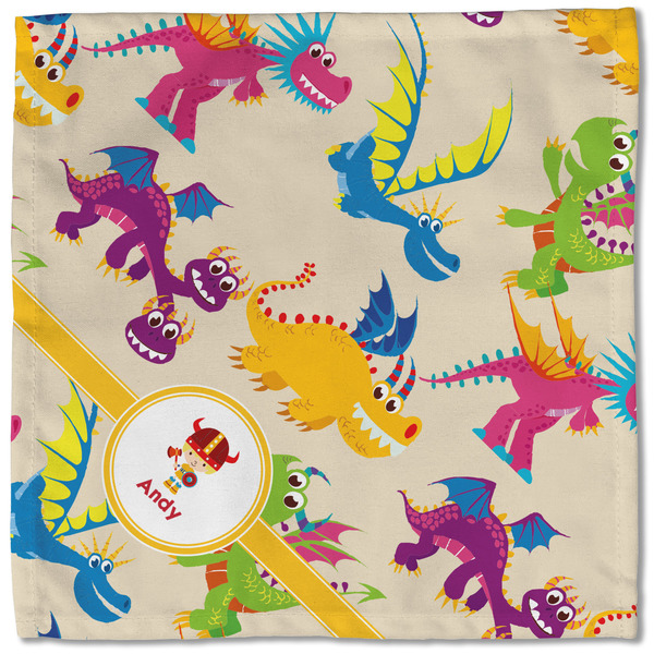 Dragons Cloth Napkins - Personalized Lunch (Single Full Open)