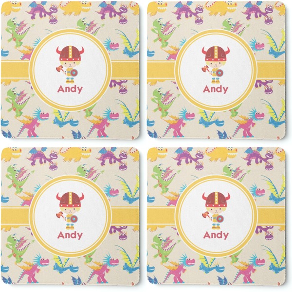 Dragons Coaster Rubber Back - Apvl