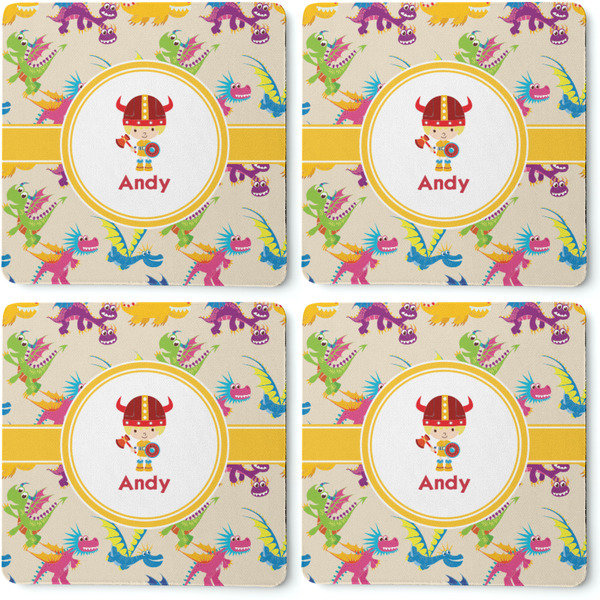Dragons Coaster Rubber Back - Apvl