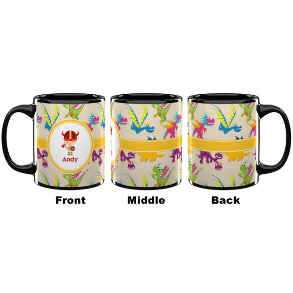 Dragons Coffee Mug - 11 oz - Black APPROVAL
