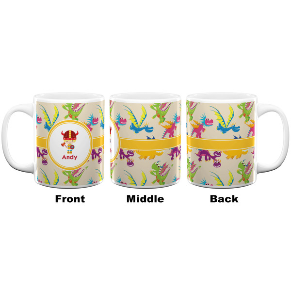 Dragons Coffee Mug - 11 oz - White APPROVAL