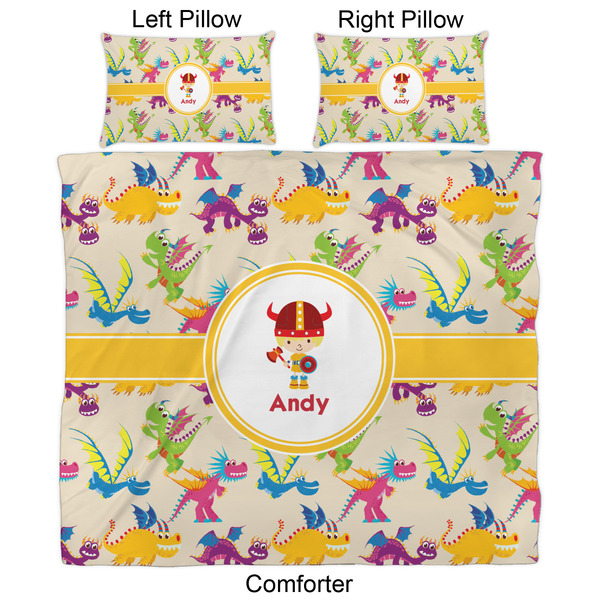 Dragons Comforter Set - King - Approval