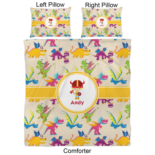 Dragons Comforter Set - Queen - Approval
